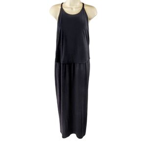 Tek Gear Black Midi Dress Size 1X
